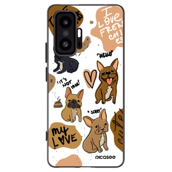 Picasee husă neagră din silicon pentru Xiaomi 11T Pro - Frenchies