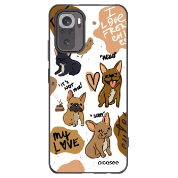 Picasee husă neagră din silicon pentru Xiaomi Redmi Note 11S 4G - Frenchies