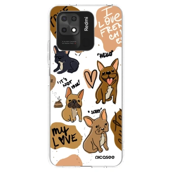 Picasee husă transparentă din silicon pentru Xiaomi Redmi 10C - Frenchies