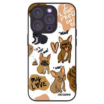 Picasee ULTIMATE CASE pentru Apple iPhone 14 Pro - Frenchies