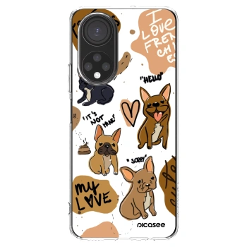 Picasee husă transparentă din silicon pentru Honor X7 - Frenchies