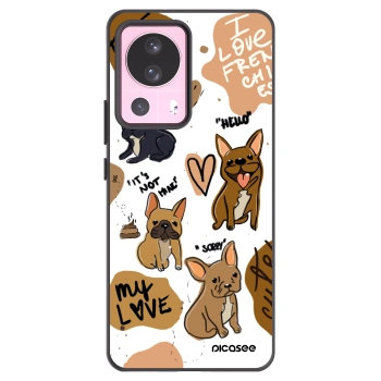 Picasee husă neagră din silicon pentru Xiaomi 13 Lite - Frenchies