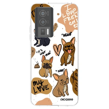 Picasee husă transparentă din silicon pentru Xiaomi Poco F5 Pro 5G - Frenchies