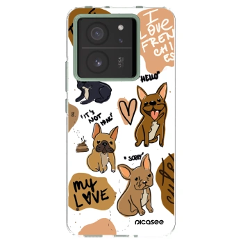Picasee husă transparentă din silicon pentru Xiaomi 13T Pro - Frenchies