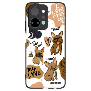 Picasee husă neagră din silicon pentru Honor X7a - Frenchies