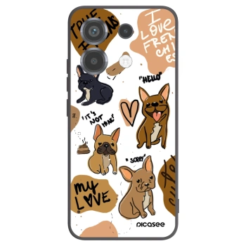 Picasee husă neagră din silicon pentru Xiaomi Poco X6 - Frenchies