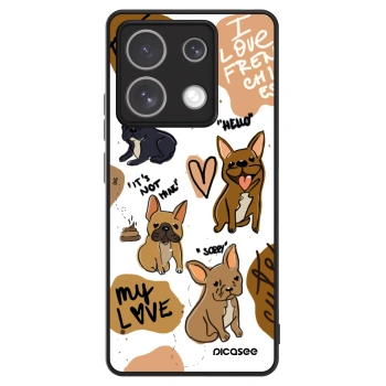 Picasee ULTIMATE CASE pentru Xiaomi Redmi Note 13 Pro 5G - Frenchies