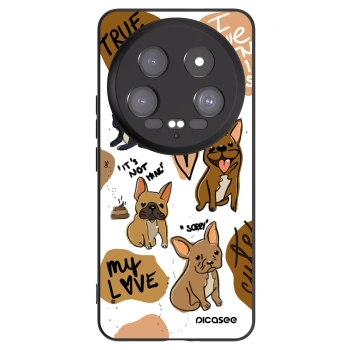 Picasee husă neagră din silicon pentru Xiaomi 14 Ultra - Frenchies