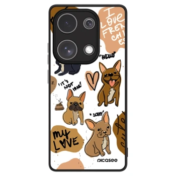 Picasee ULTIMATE CASE pentru Xiaomi Redmi Note 13 Pro 4G - Frenchies