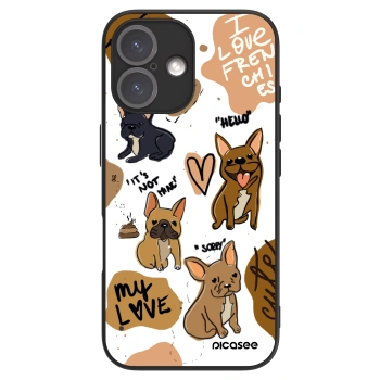 Picasee ULTIMATE CASE pentru Apple iPhone 16 - Frenchies