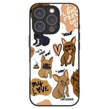 Picasee ULTIMATE CASE MagSafe pentru Apple iPhone 16 Pro - Frenchies