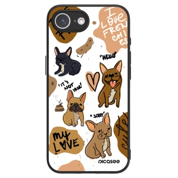 Picasee ULTIMATE CASE pentru Apple iPhone 16e - Frenchies