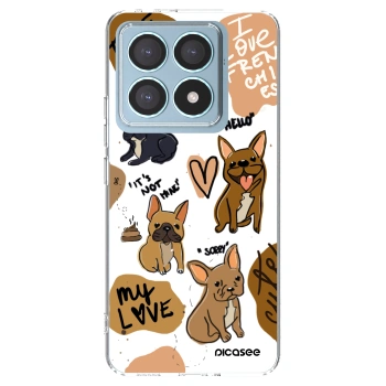 Picasee husă transparentă din silicon pentru Xiaomi 14T Pro - Frenchies