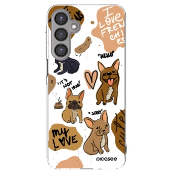 Picasee husă transparentă din silicon pentru Samsung Galaxy A16 5G - Frenchies