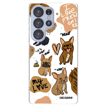 Picasee husă transparentă din silicon pentru Samsung Galaxy S25 Ultra 5G - Frenchies