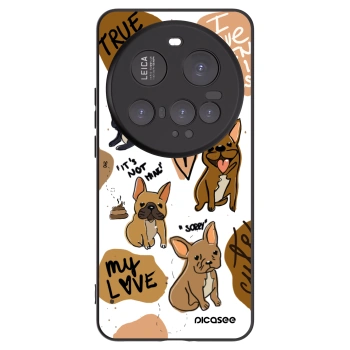 Picasee husă neagră din silicon pentru Xiaomi 15 Ultra - Frenchies