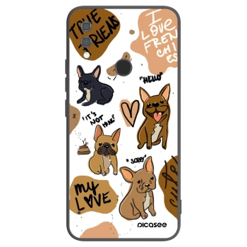 Picasee husă neagră din silicon pentru Xiaomi Redmi Note 7 - Frenchies