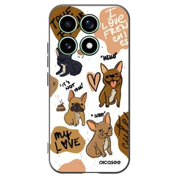 Picasee husă neagră din silicon pentru Xiaomi 17 - Frenchies