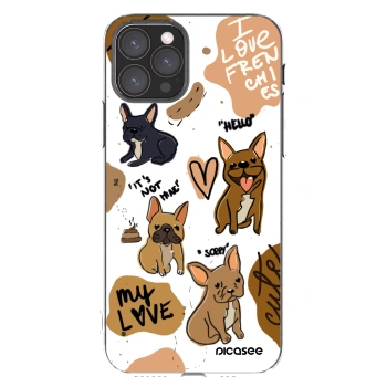 Picasee husă transparentă din silicon pentru Apple iPhone 11 Pro - Frenchies