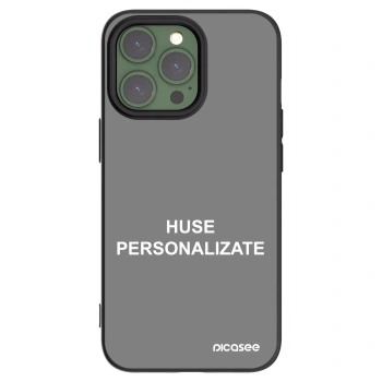 Picasee husă neagră din silicon pentru Apple iPhone 13 Pro - Huse personalizate