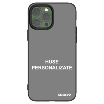 Picasee husă neagră din silicon pentru Apple iPhone 13 Pro Max - Huse personalizate
