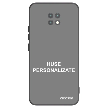 Picasee husă neagră din silicon pentru Xiaomi Redmi Note 9T - Huse personalizate