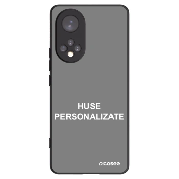 Picasee husă neagră din silicon pentru Honor 50 5G - Huse personalizate