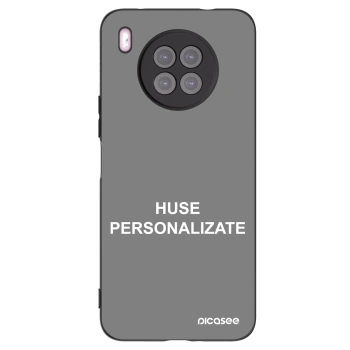 Picasee husă neagră din silicon pentru Huawei Nova 8i - Huse personalizate