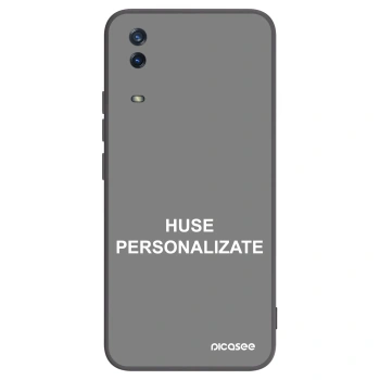 Picasee husă neagră din silicon pentru Vivo Y11s - Huse personalizate