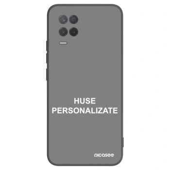 Picasee husă neagră din silicon pentru Realme 8 5G - Huse personalizate