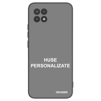Picasee husă neagră din silicon pentru Realme 8i - Huse personalizate