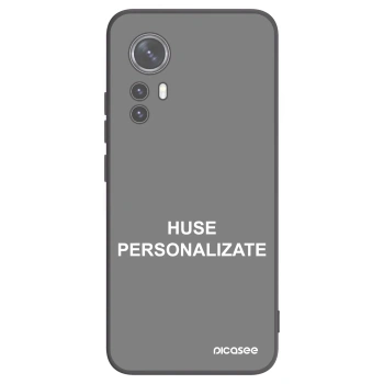 Picasee husă neagră din silicon pentru Xiaomi 12 - Huse personalizate