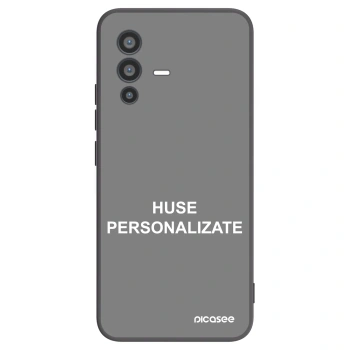 Picasee husă neagră din silicon pentru Vivo V23 5G - Huse personalizate