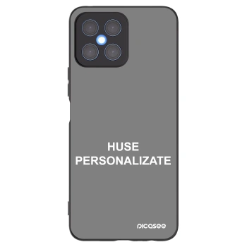 Picasee husă neagră din silicon pentru Honor X8 4G - Huse personalizate