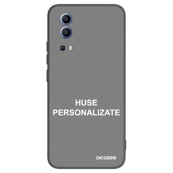 Picasee husă neagră din silicon pentru Vivo Y52 5G - Huse personalizate