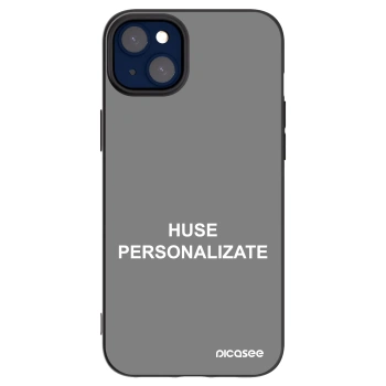 Picasee husă neagră din silicon pentru Apple iPhone 14 Plus - Huse personalizate