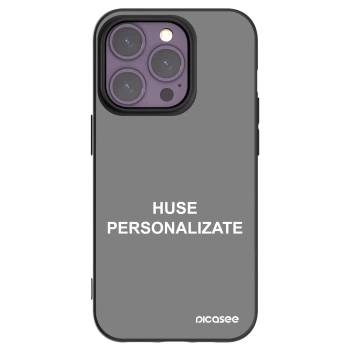 Picasee husă neagră din silicon pentru Apple iPhone 14 Pro - Huse personalizate