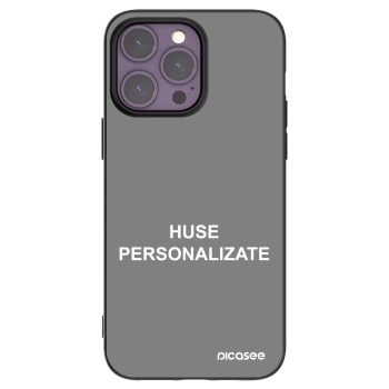 Picasee husă neagră din silicon pentru Apple iPhone 14 Pro Max - Huse personalizate
