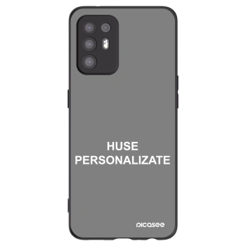 Picasee husă neagră din silicon pentru OPPO A94 5G - Huse personalizate