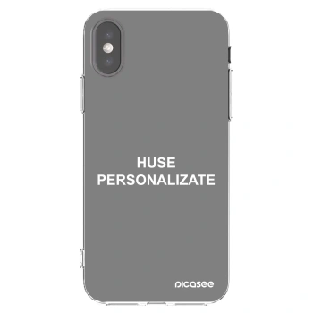 Picasee husă transparentă din silicon pentru Apple iPhone X/XS - Huse personalizate