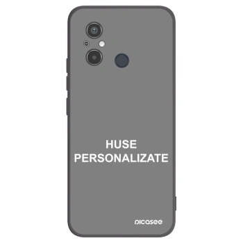 Picasee husă neagră din silicon pentru Xiaomi Redmi 12C - Huse personalizate