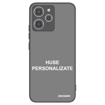 Picasee husă neagră din silicon pentru Xiaomi Redmi 12 4G - Huse personalizate