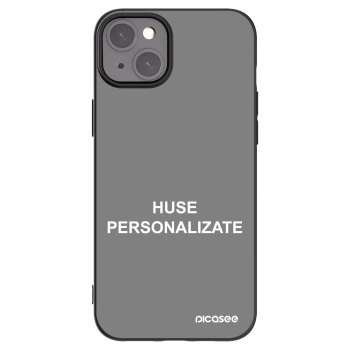 Picasee husă neagră din silicon pentru Apple iPhone 15 Plus - Huse personalizate