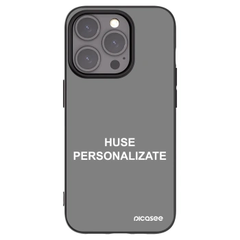 Picasee husă neagră din silicon pentru Apple iPhone 15 Pro - Huse personalizate
