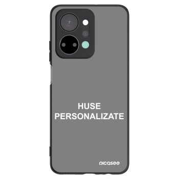 Picasee husă neagră din silicon pentru Honor X7a - Huse personalizate