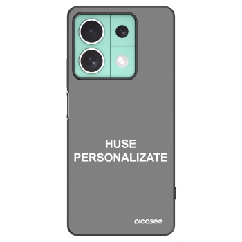 Picasee husă neagră din silicon pentru Xiaomi Redmi Note 13 5G - Huse personalizate
