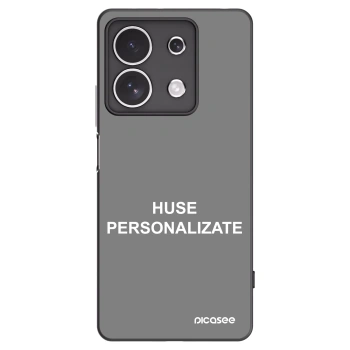 Picasee husă neagră din silicon pentru Xiaomi Redmi Note 13 4G - Huse personalizate