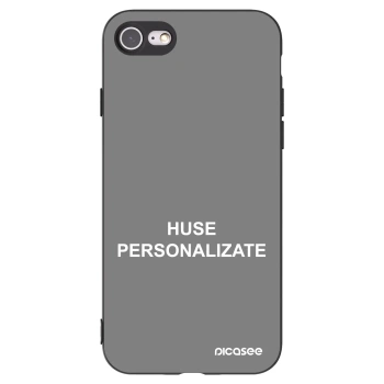 Picasee husă neagră din silicon pentru Apple iPhone 8 - Huse personalizate