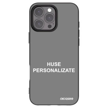 Picasee husă neagră din silicon pentru Apple iPhone 16 Pro Max - Huse personalizate