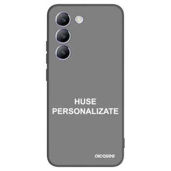 Picasee husă neagră din silicon pentru Vivo V40 SE 5G - Huse personalizate